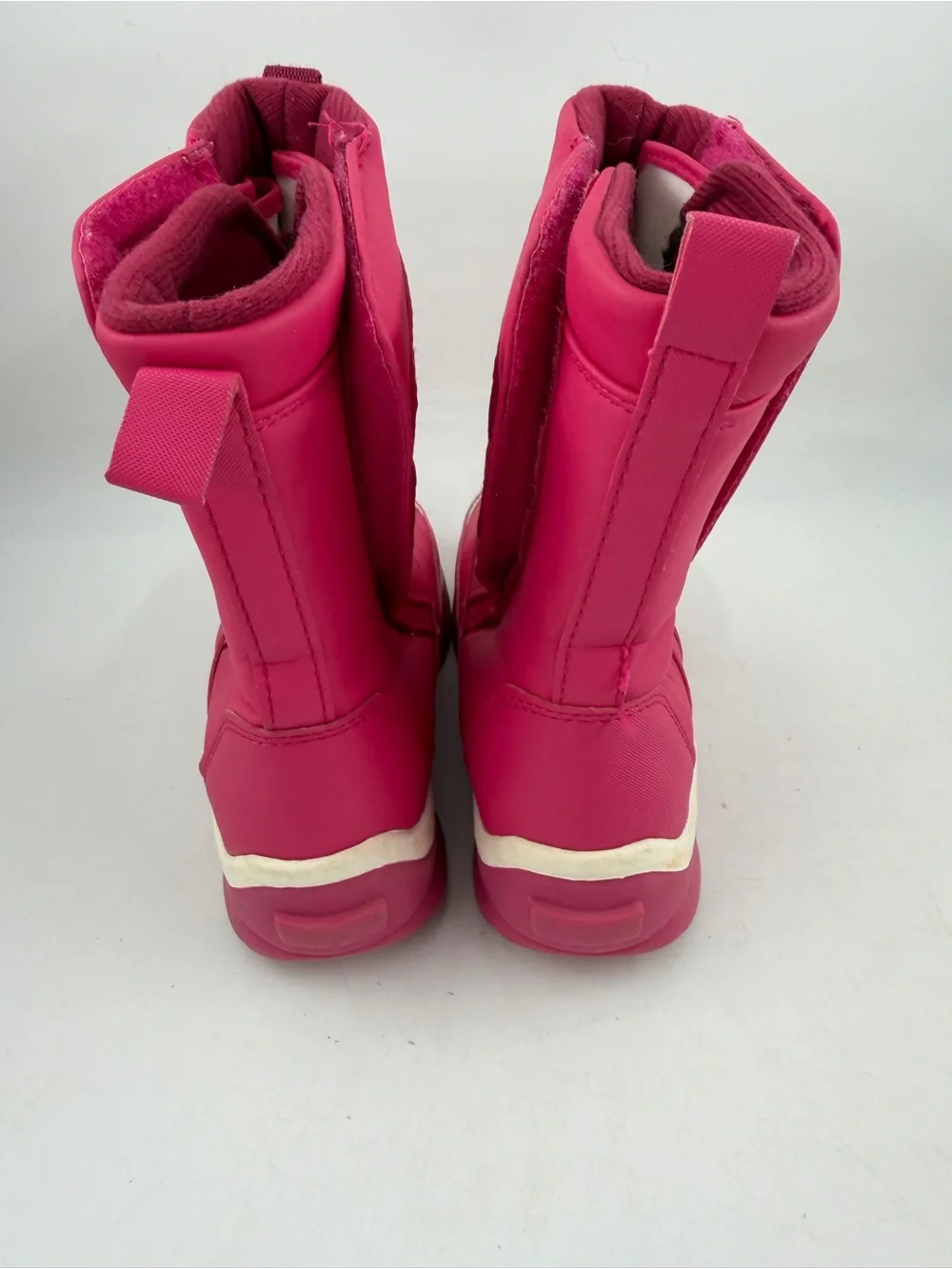 Lands End Girl’s Pink Insulated-SZ 13C M- Winter Snow Boots